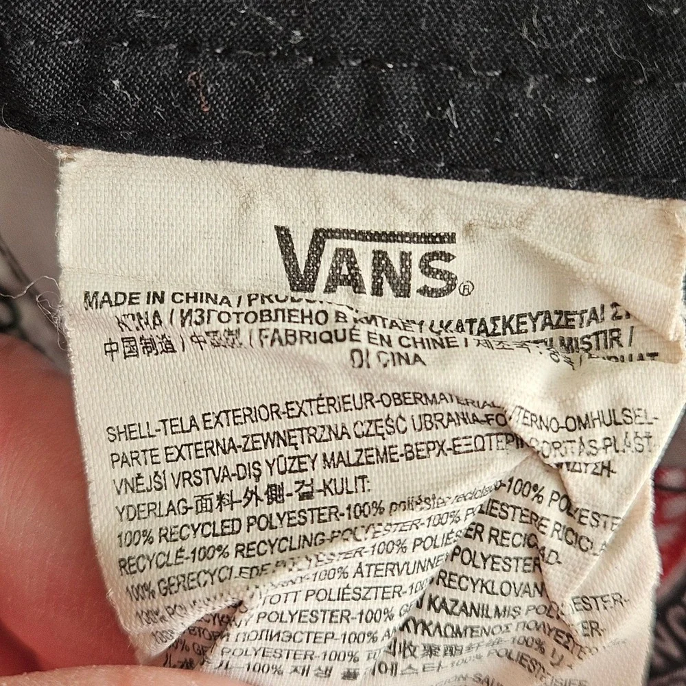 Vans Retro Beer Label Board Shorts Mens 30 (32) All Over Print Swim Trunks